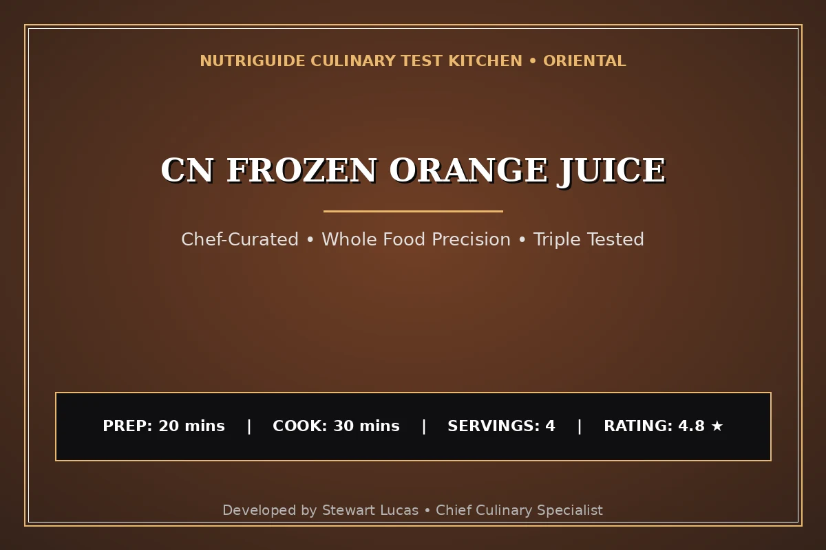 Cn Frozen Orange Juice