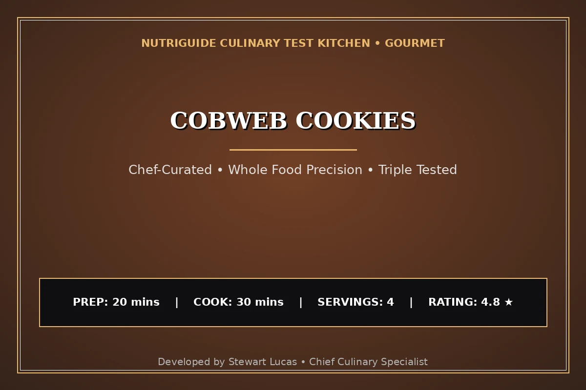 Cobweb Cookies