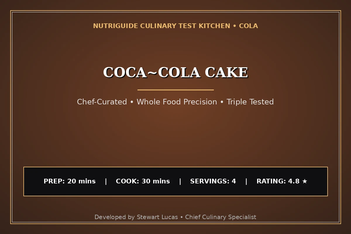 Coca~Cola Cake