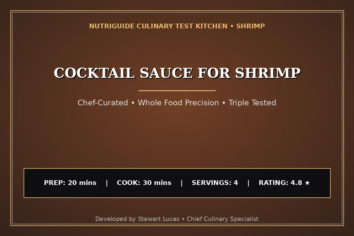 Cocktail Sauce For Shrimp