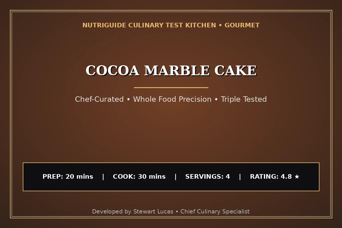 Cocoa Marble Cake