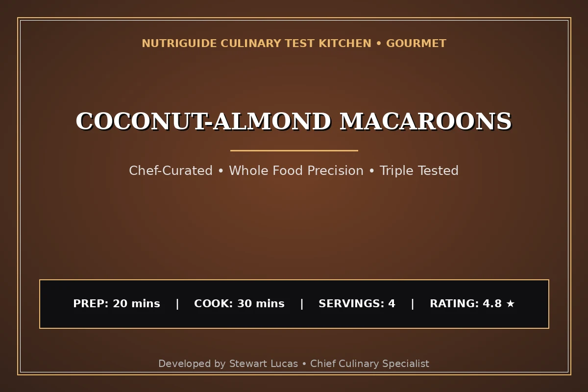 Coconut-Almond Macaroons