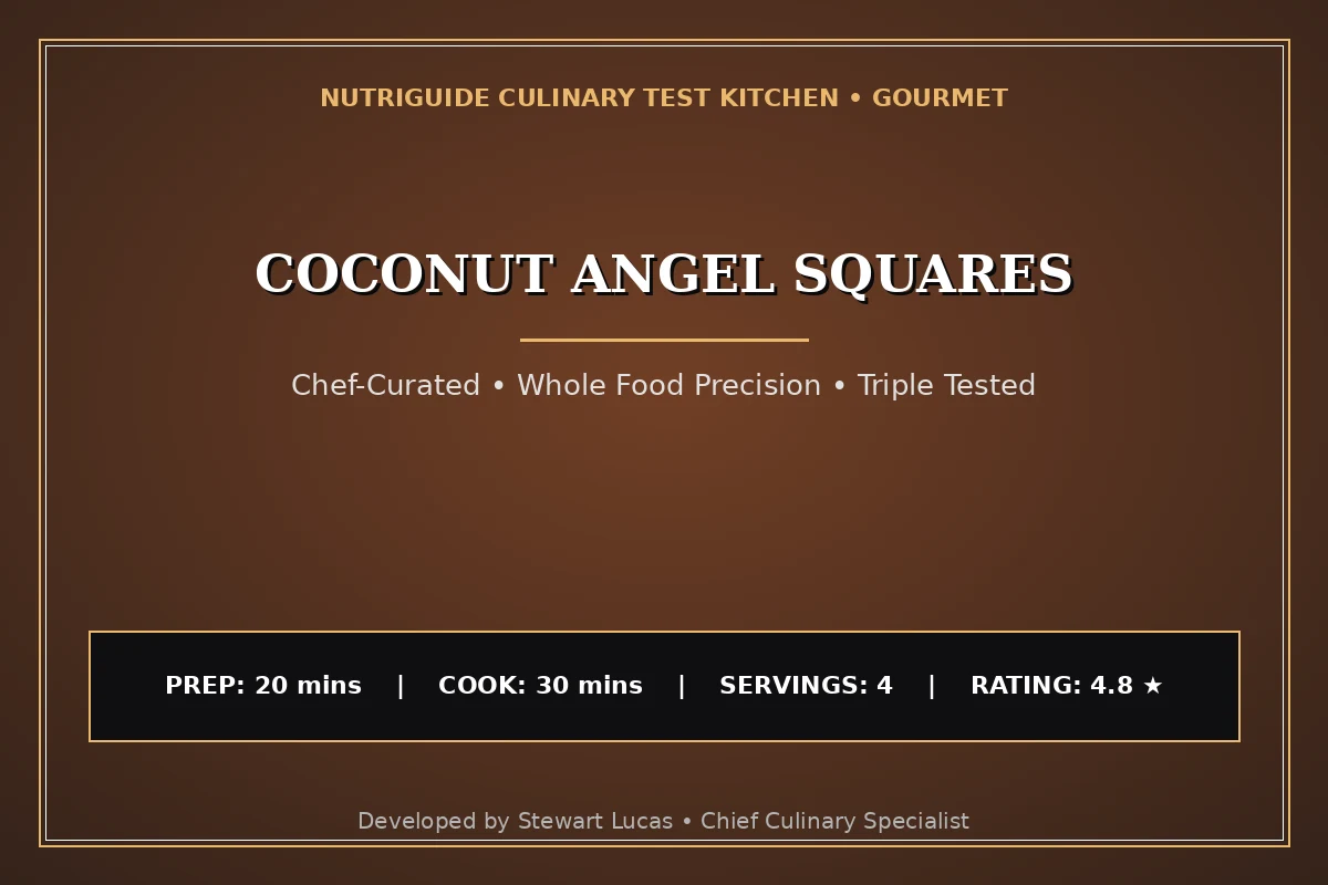 Coconut Angel Squares