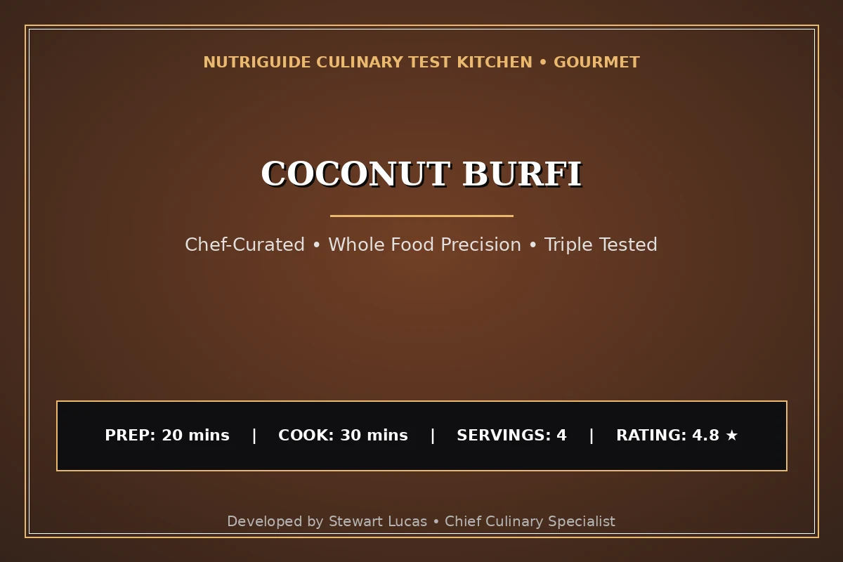 Coconut Burfi