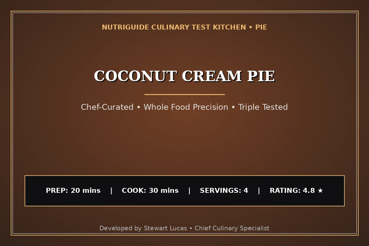 Coconut Cream Pie