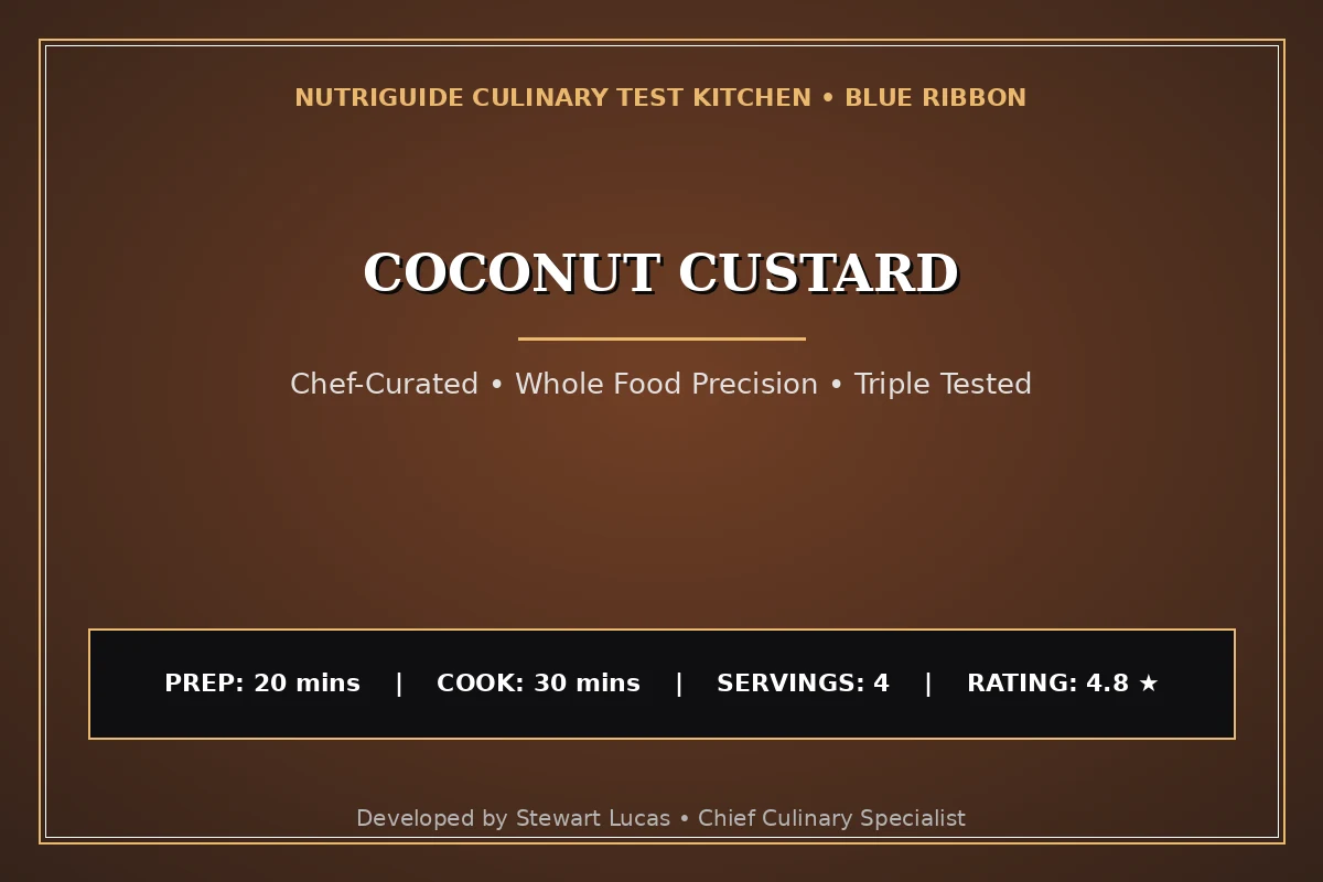 Coconut Custard