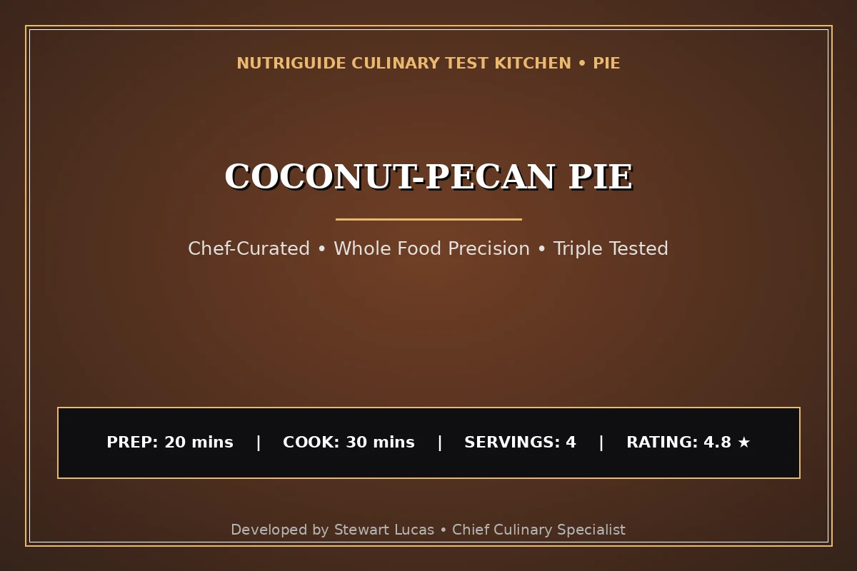 Coconut-Pecan Pie