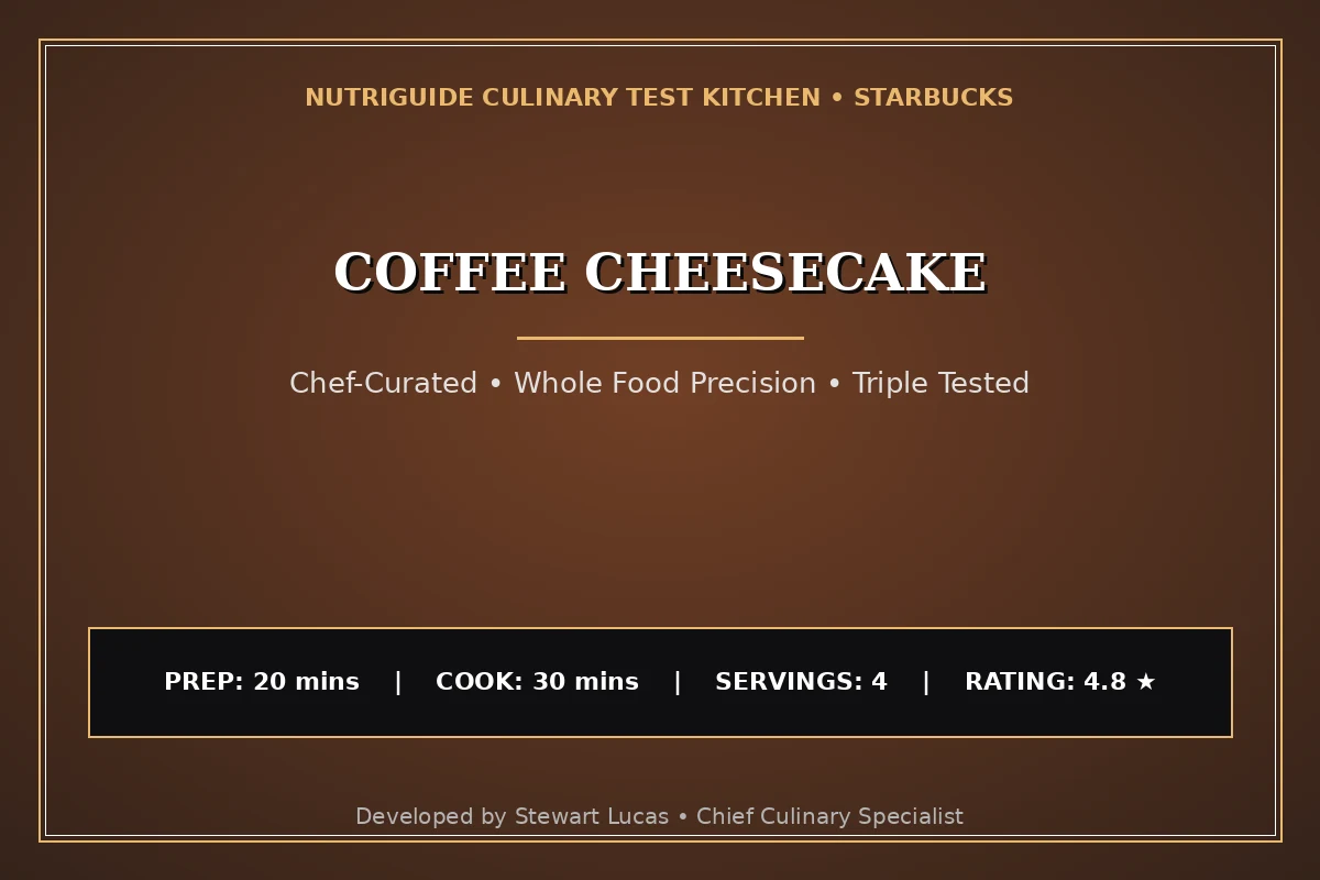 Coffee Cheesecake