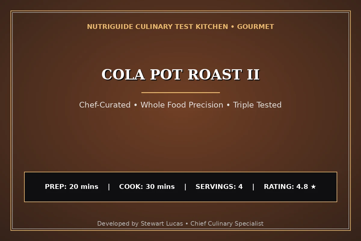 Cola Pot Roast Ii