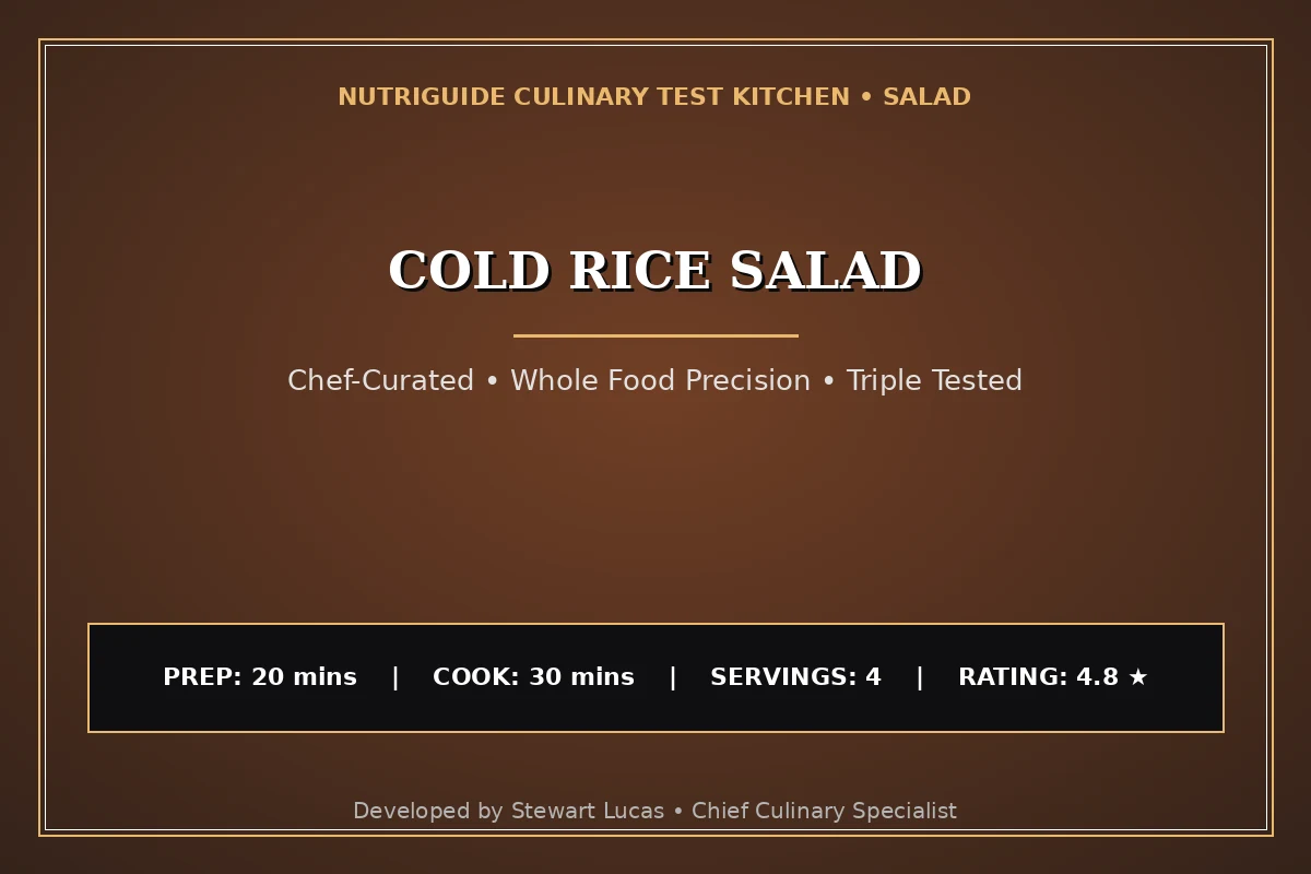 Cold Rice Salad