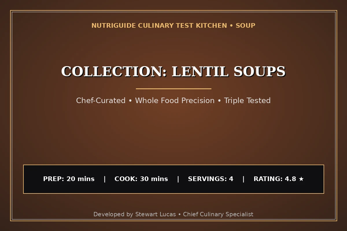 Collection: Lentil Soups