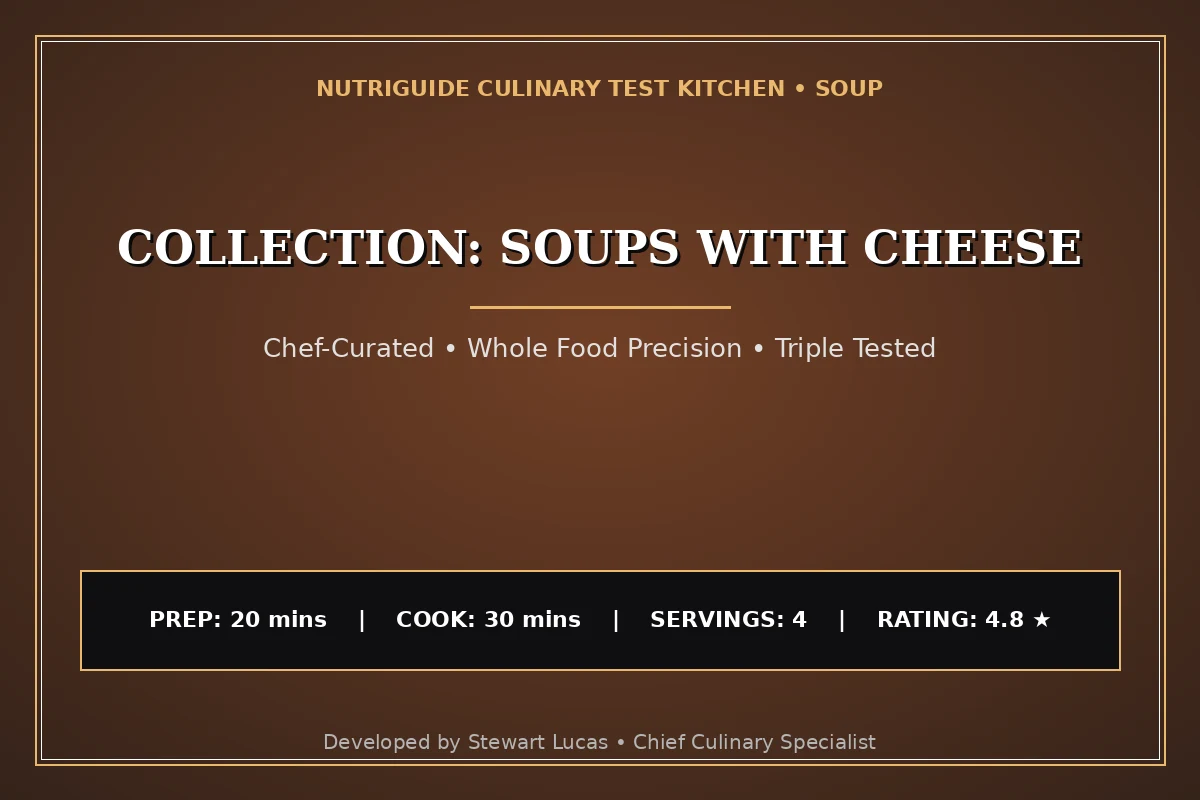 Collection: Soups With Cheese