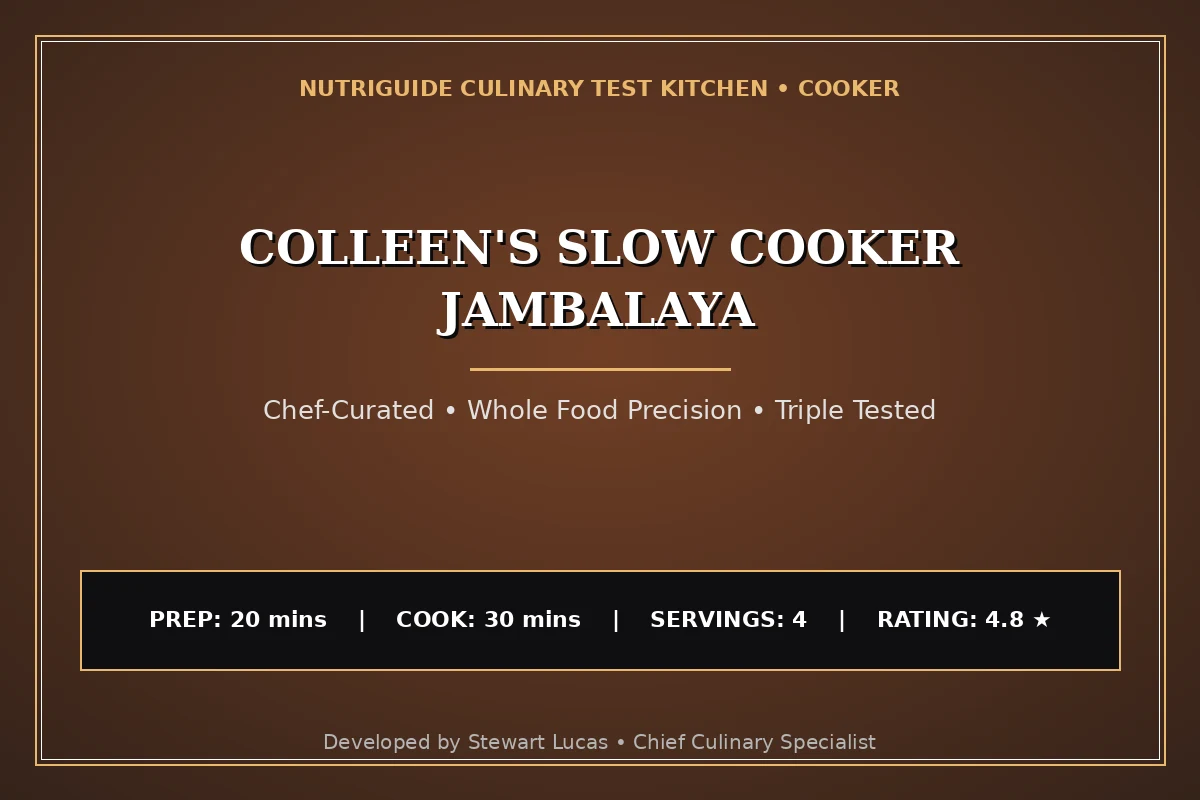 Colleen'S Slow Cooker Jambalaya