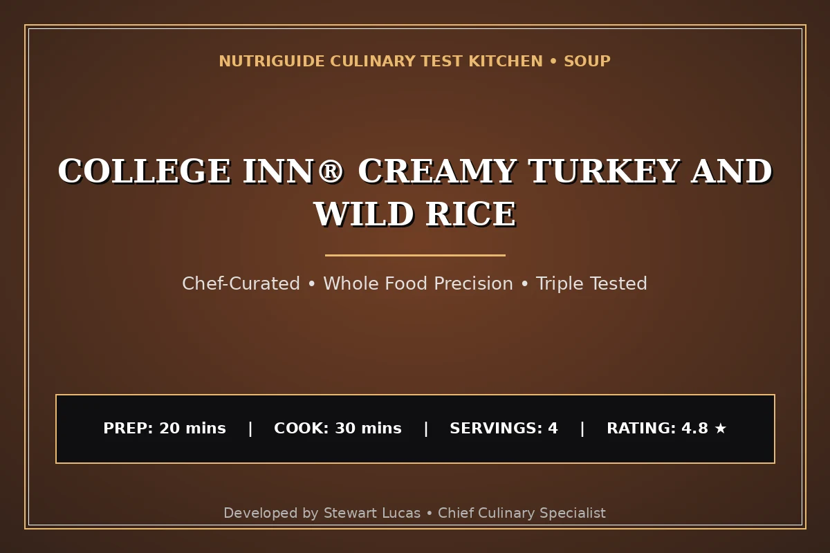 College Inn® Creamy Turkey And Wild Rice