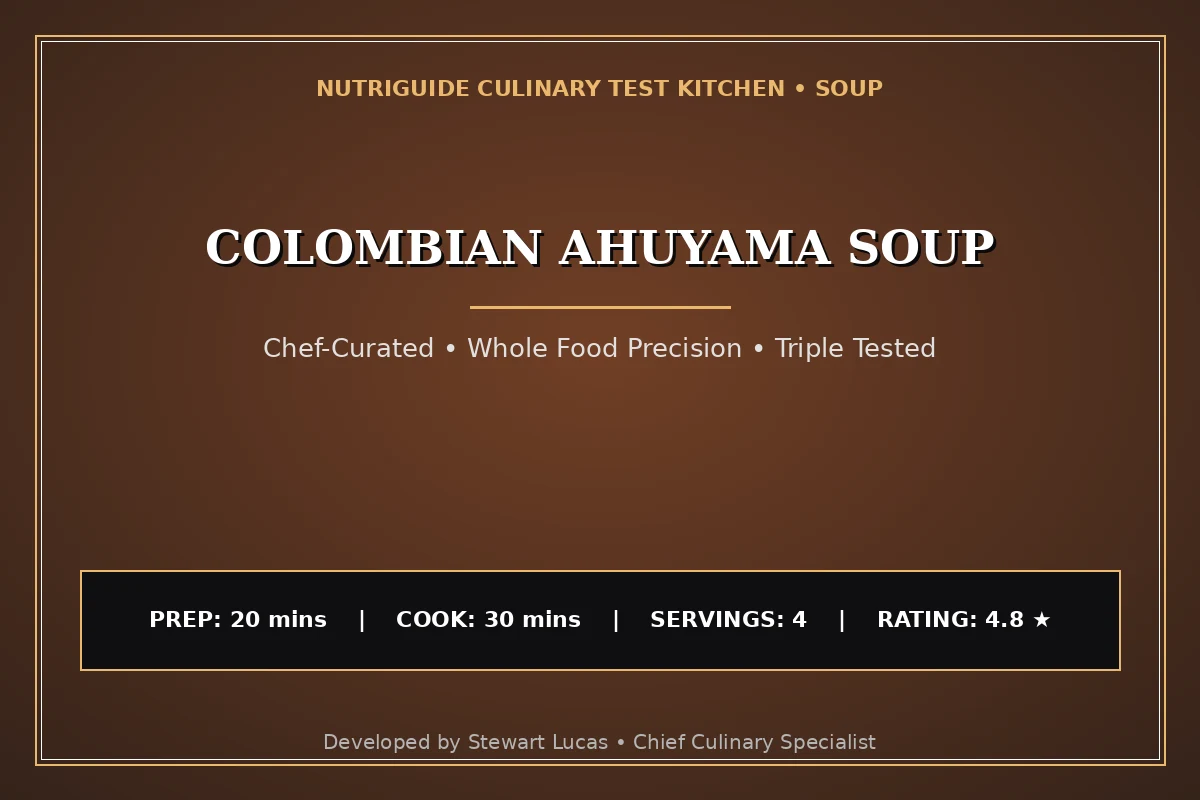 Colombian Ahuyama Soup