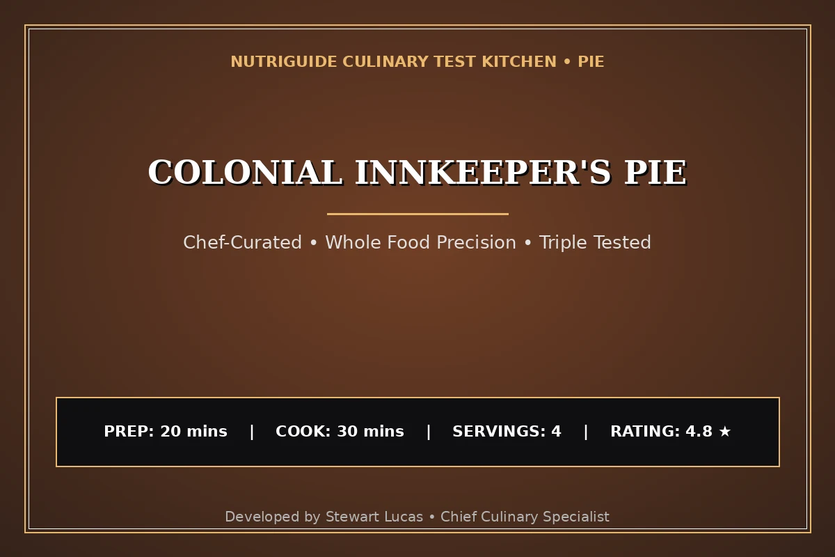 Colonial Innkeeper'S Pie