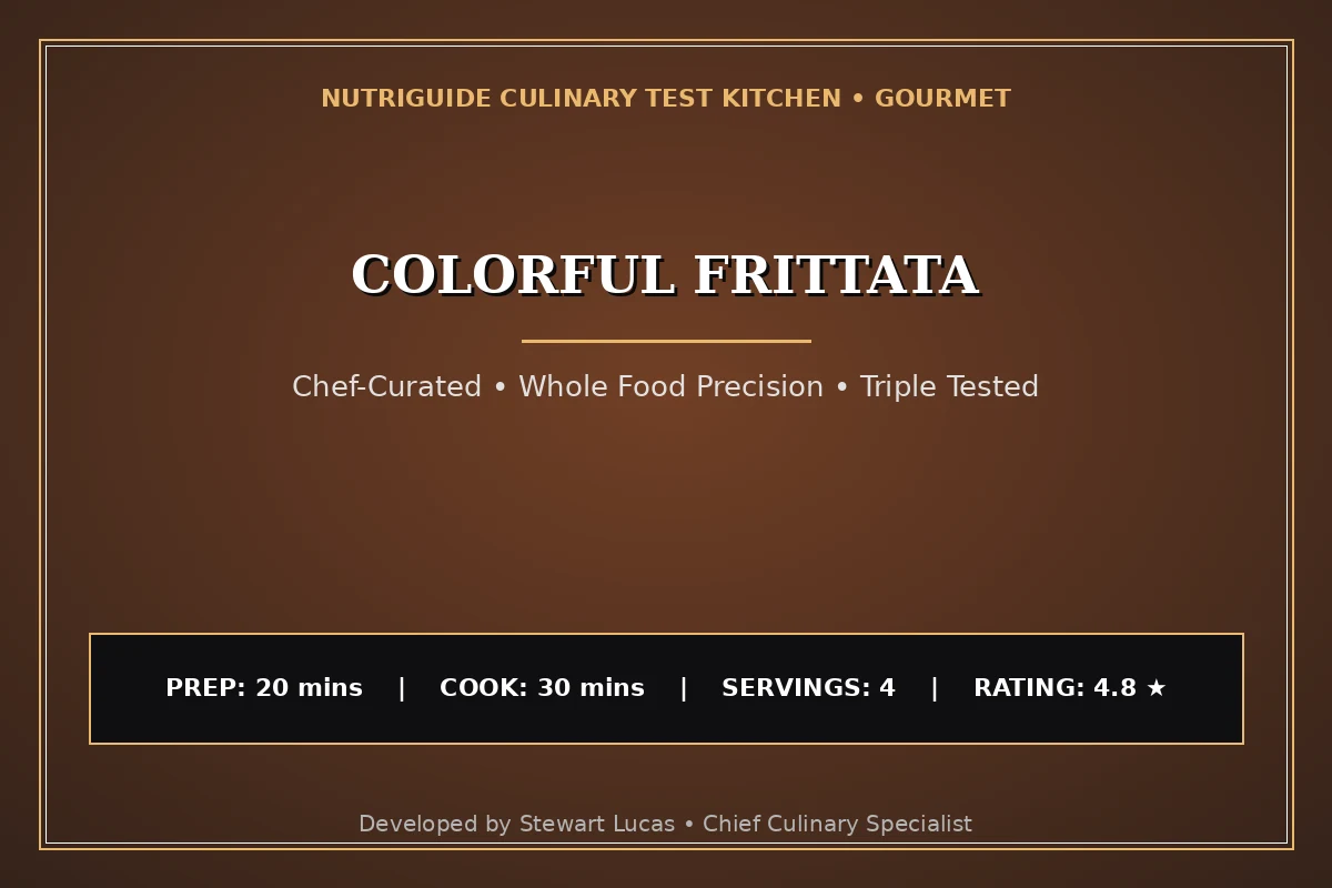 Colorful Frittata