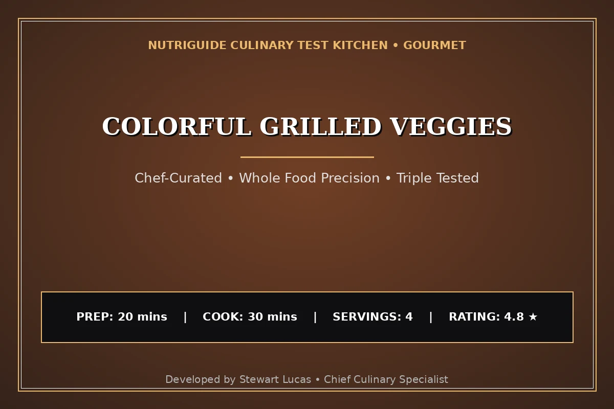 Colorful Grilled Veggies
