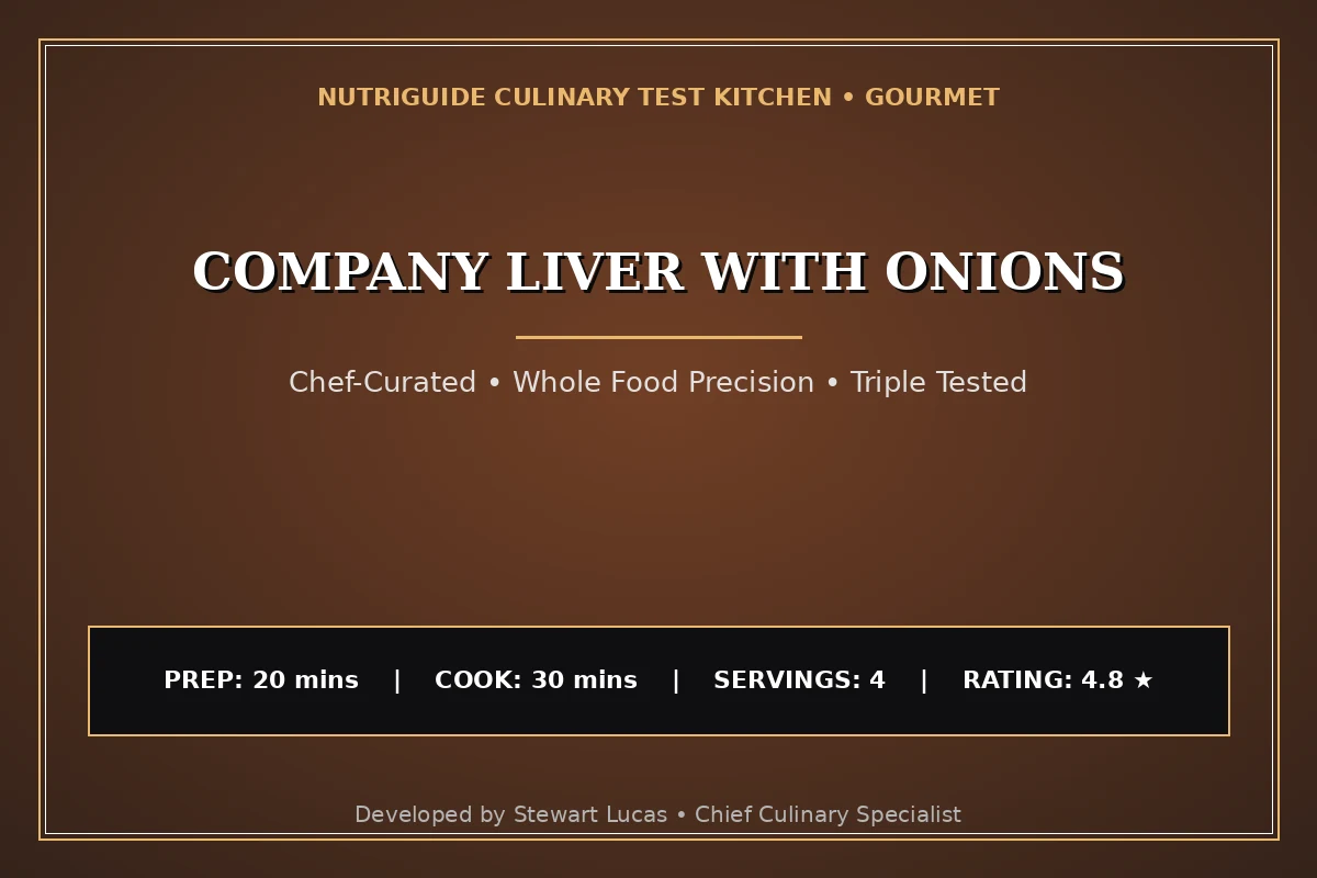 Company Liver With Onions