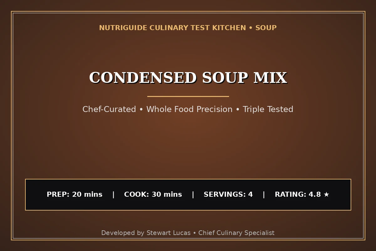 Condensed Soup Mix