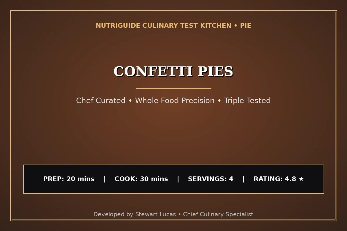 Confetti Pies