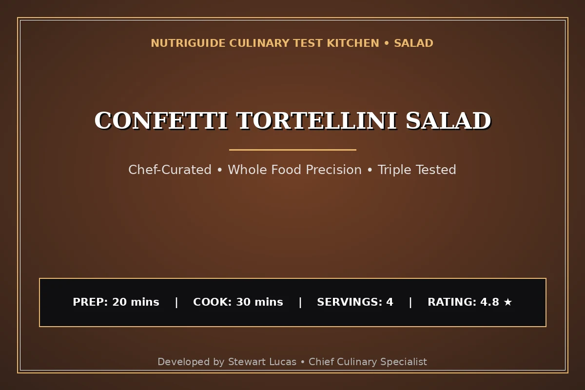 Confetti Tortellini Salad