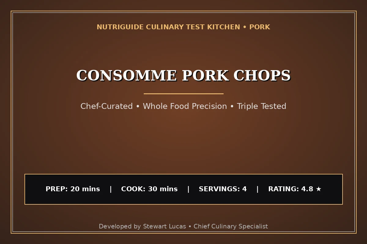 Consomme Pork Chops