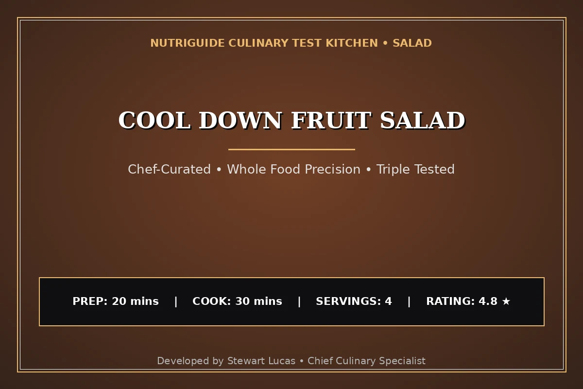 Cool Down Fruit Salad