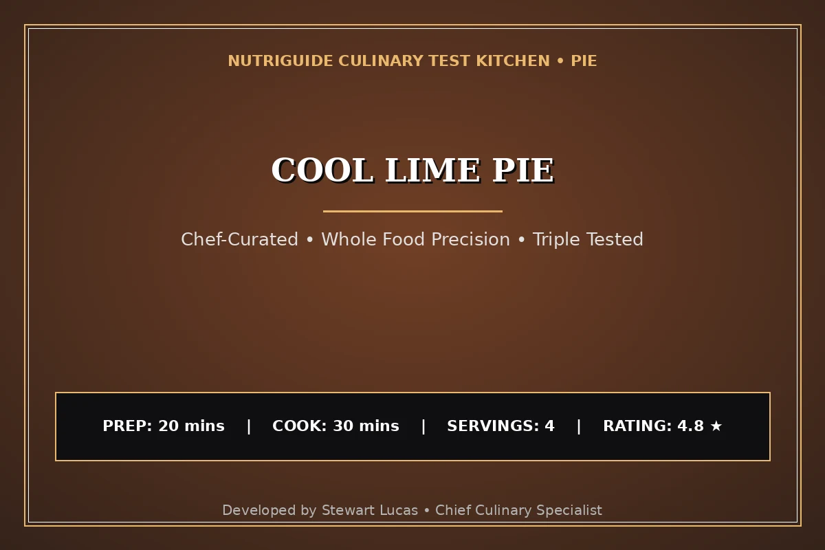Cool Lime Pie