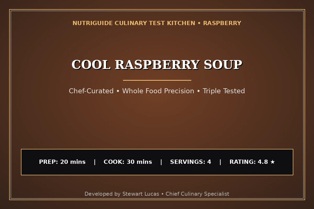 Cool Raspberry Soup