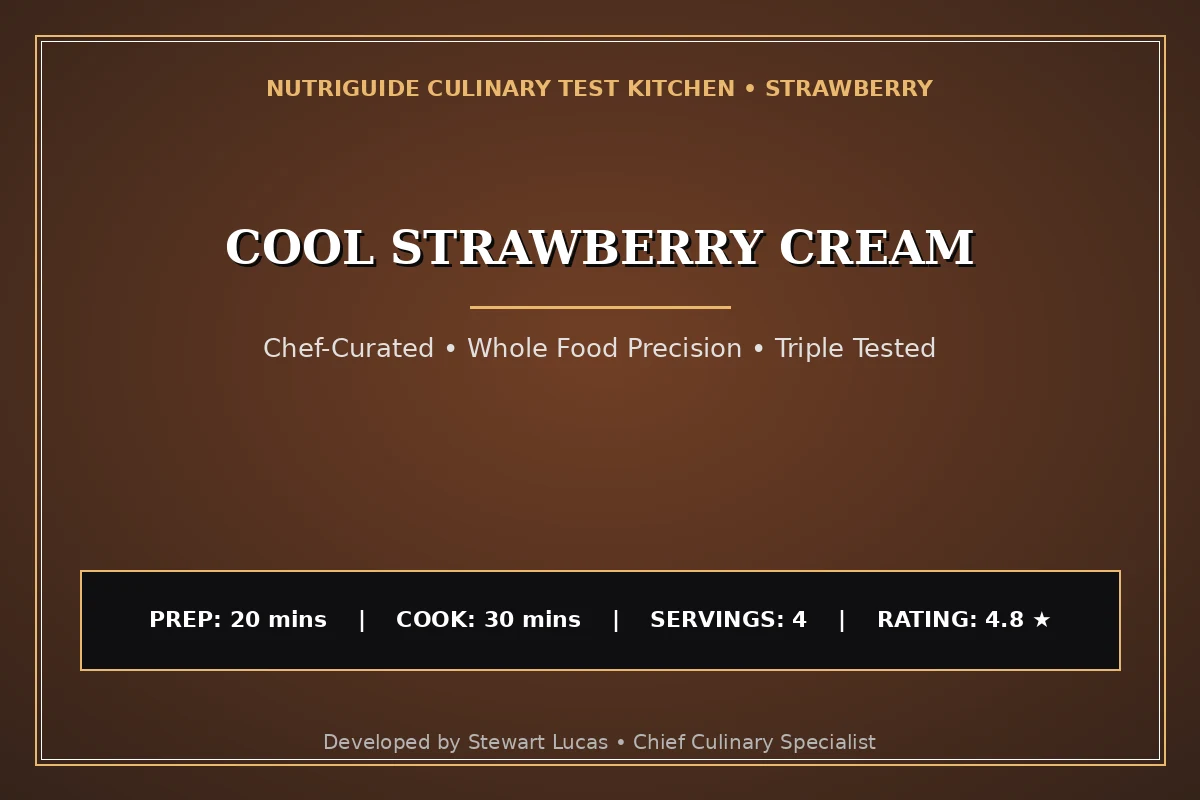Cool Strawberry Cream