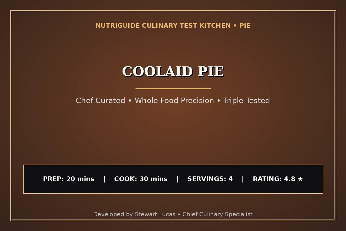 Coolaid Pie