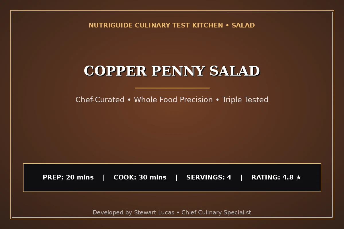 Copper Penny Salad