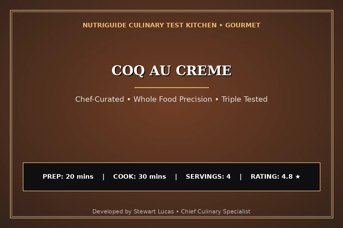 Coq Au Creme