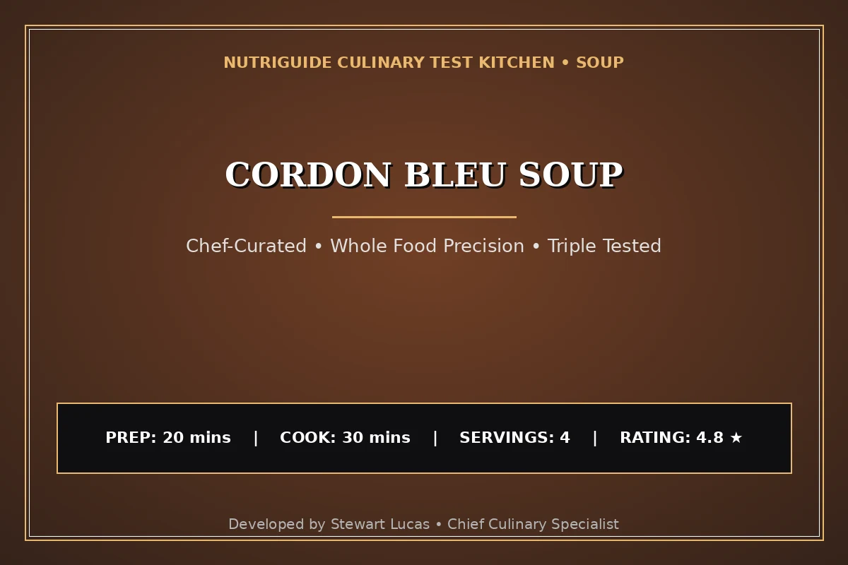 Cordon Bleu Soup