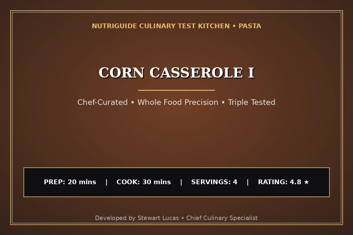 Corn Casserole I