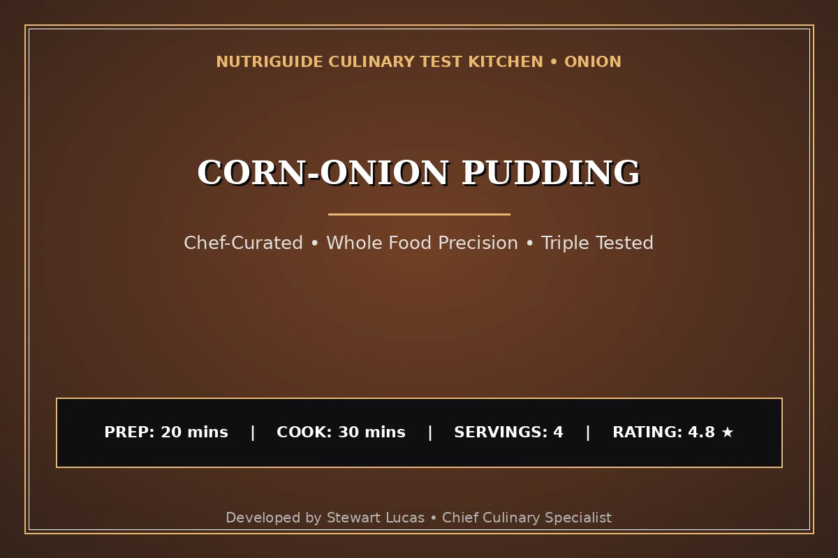 Corn-Onion Pudding