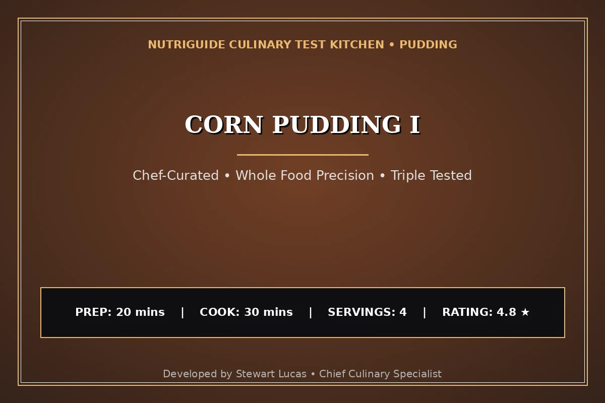 Corn Pudding I