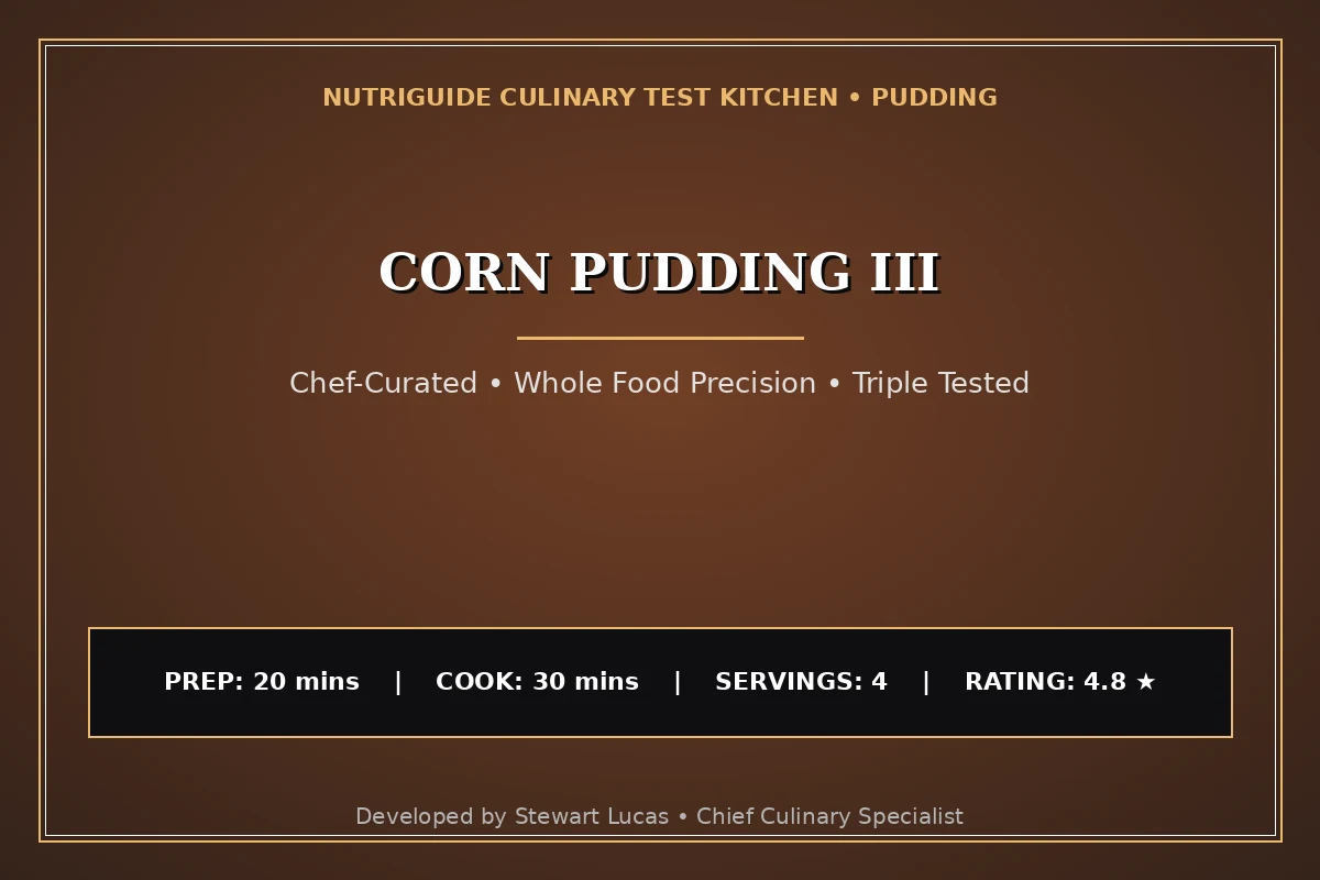 Corn Pudding Iii