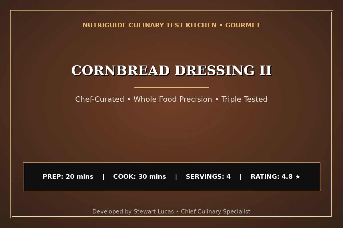 Cornbread Dressing Ii