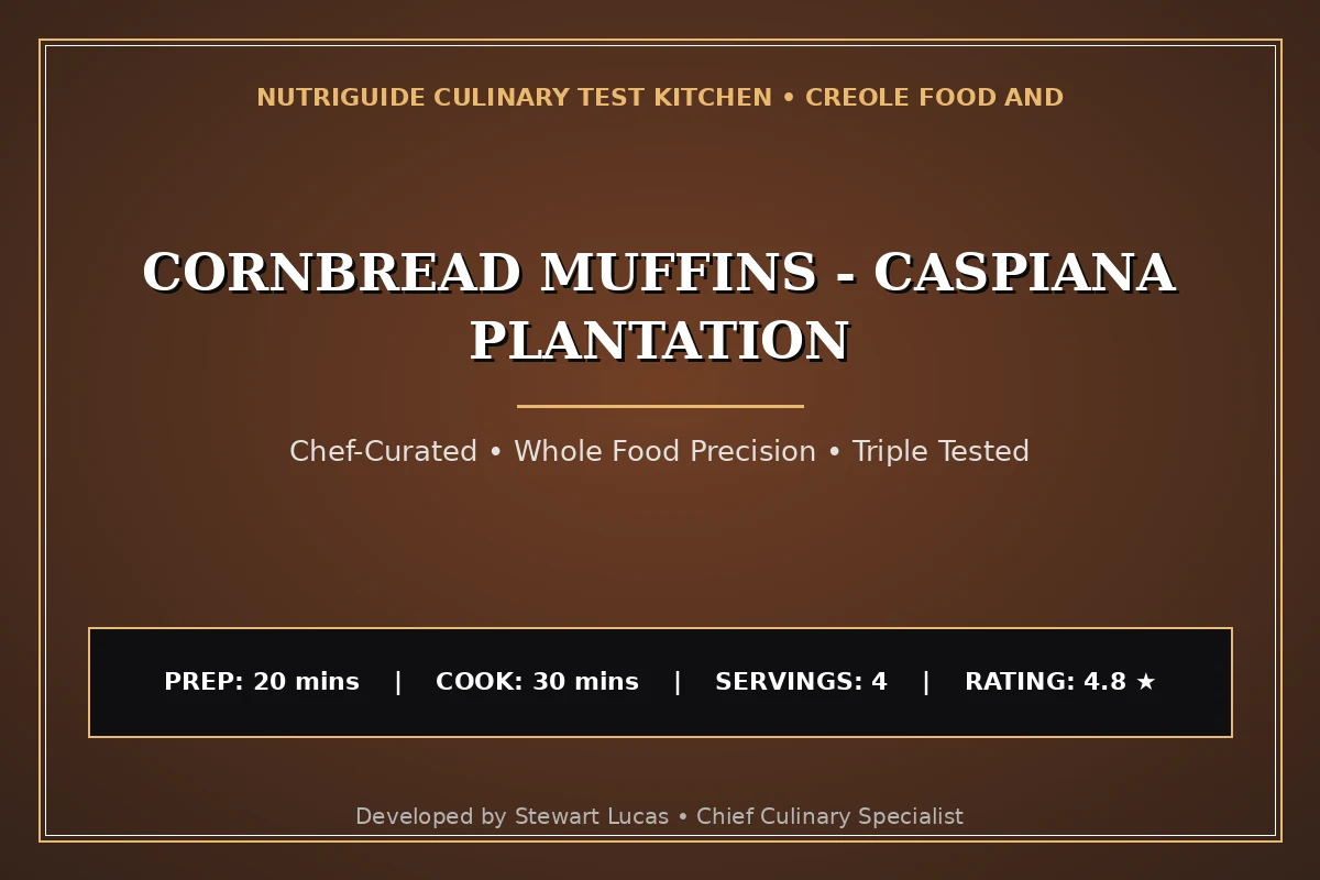 Cornbread Muffins - Caspiana Plantation