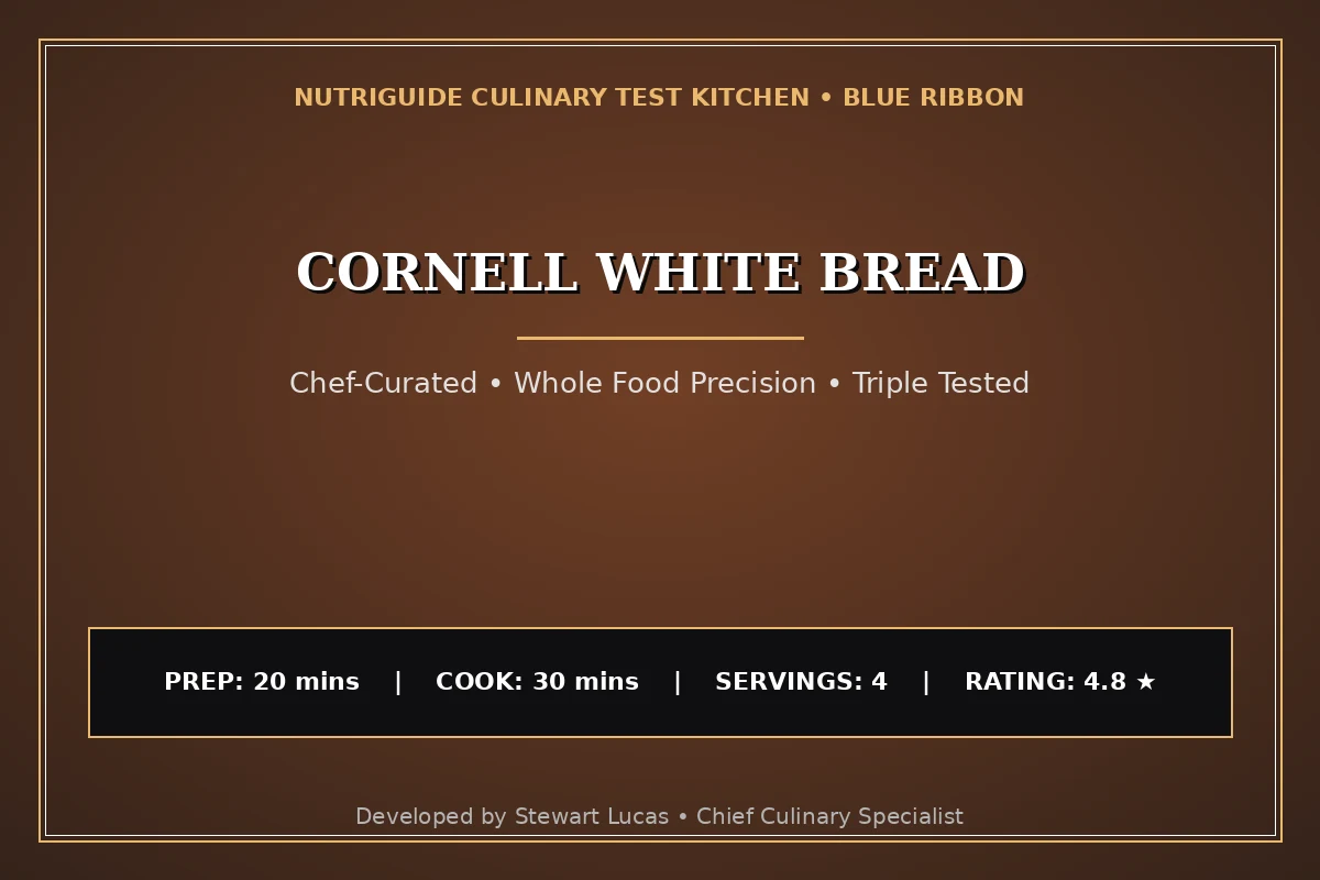 Cornell White Bread