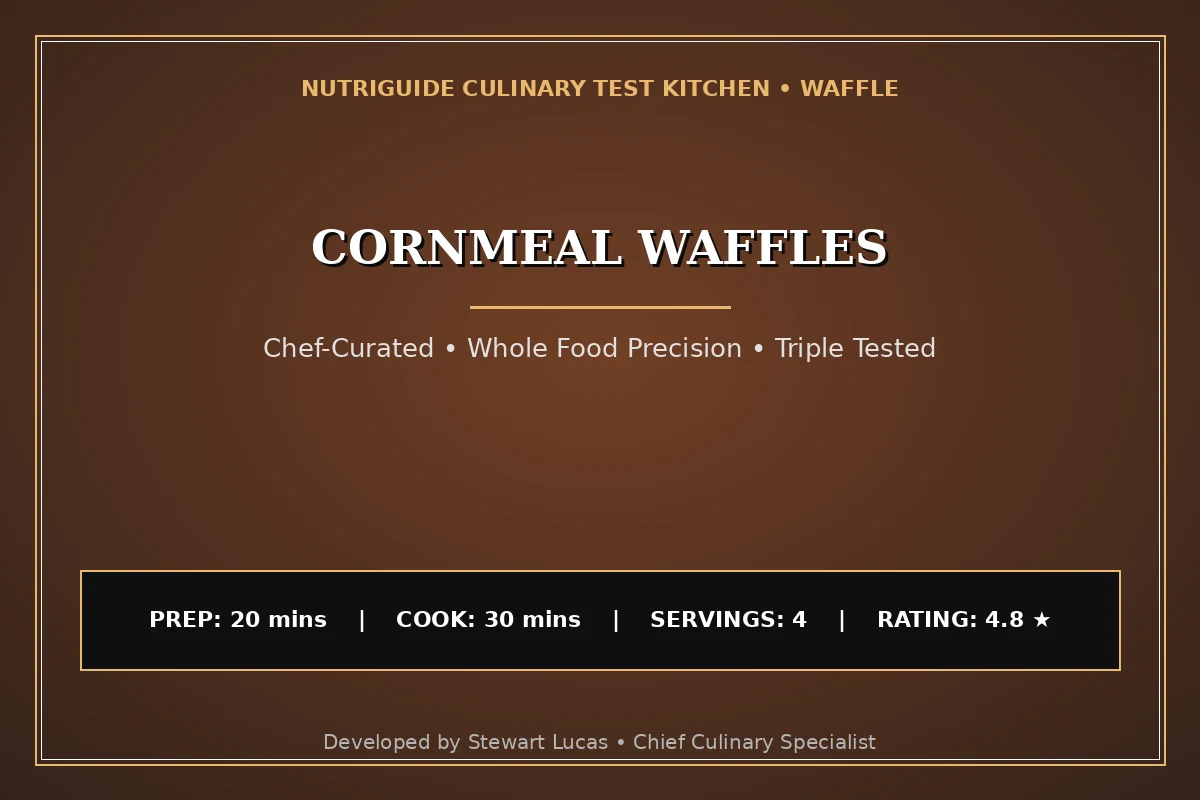 Cornmeal Waffles
