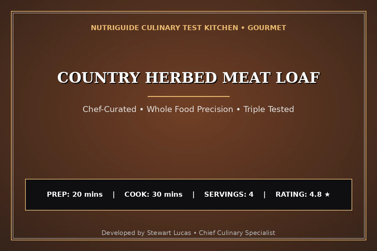 Country Herbed Meat Loaf