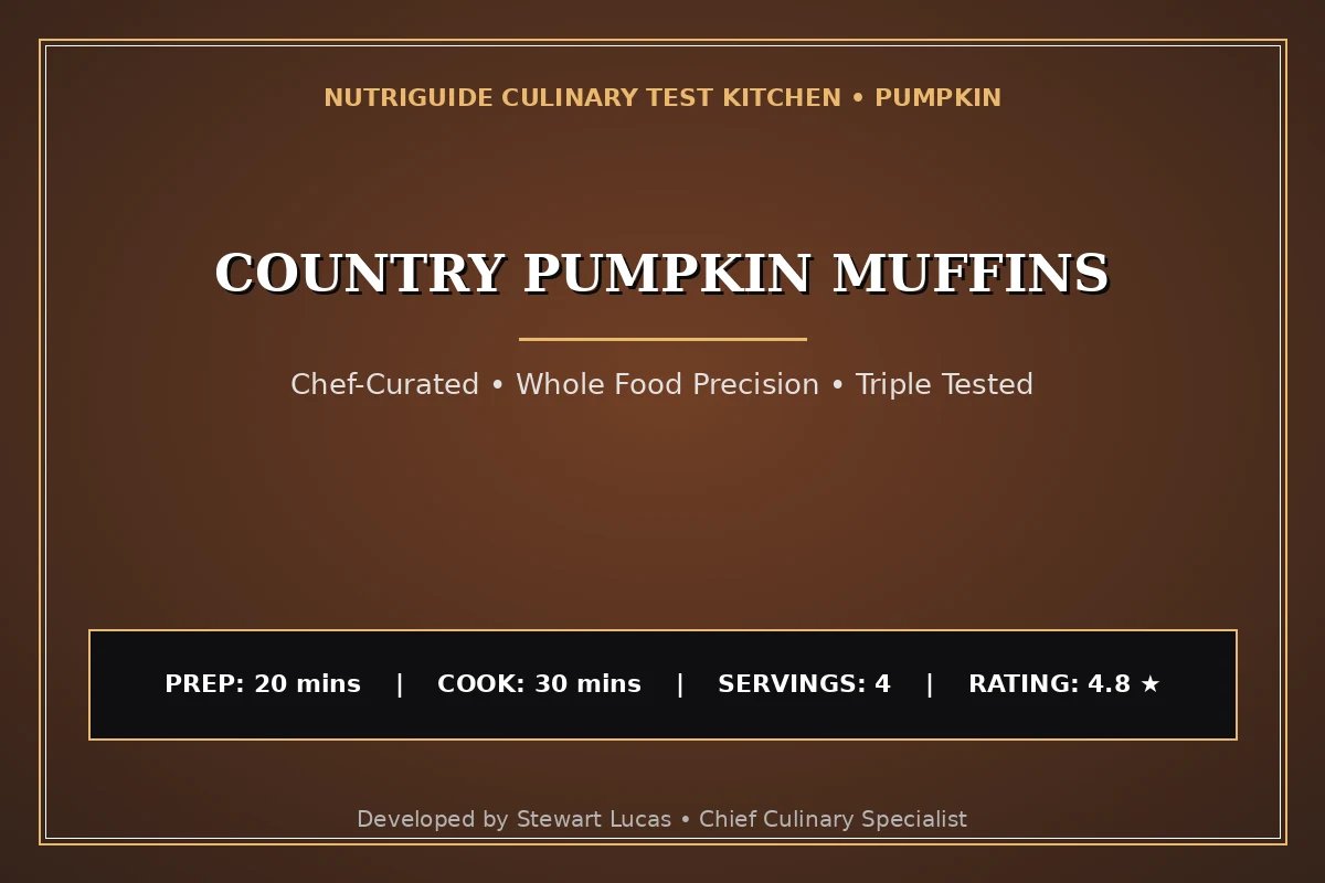 Country Pumpkin Muffins