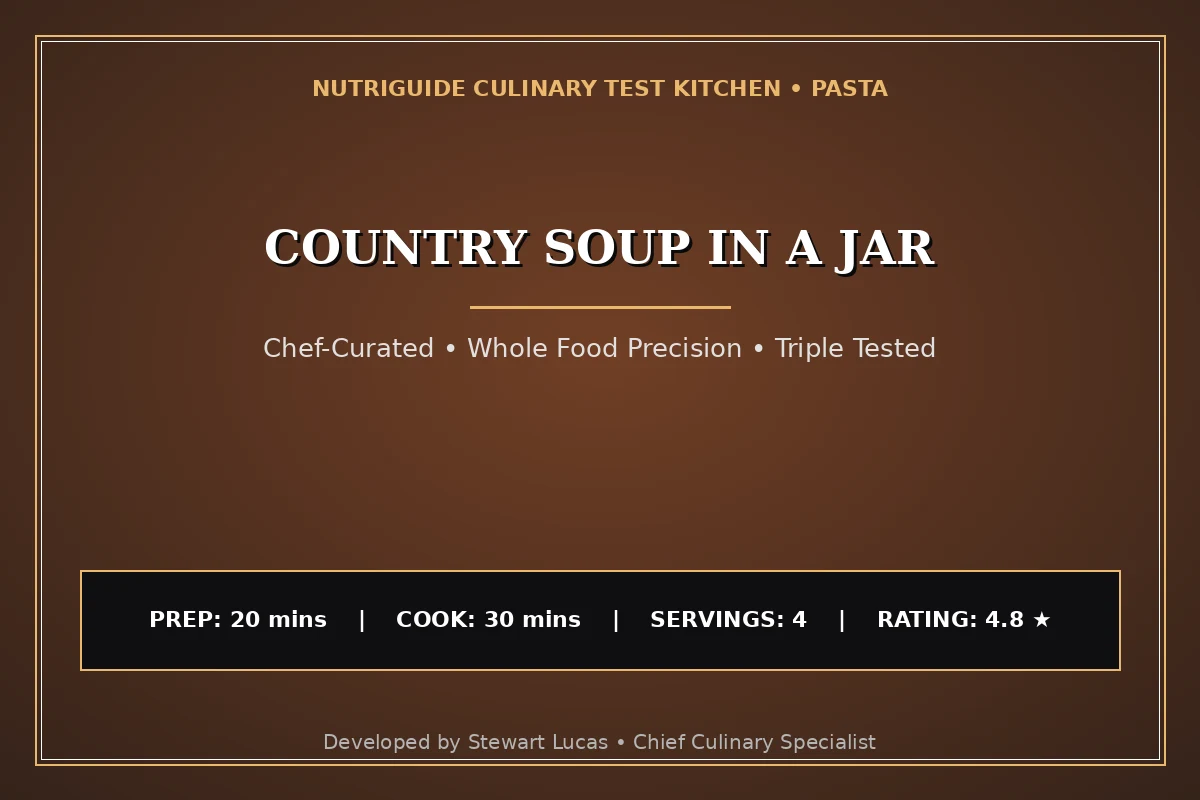 Country Soup In A Jar