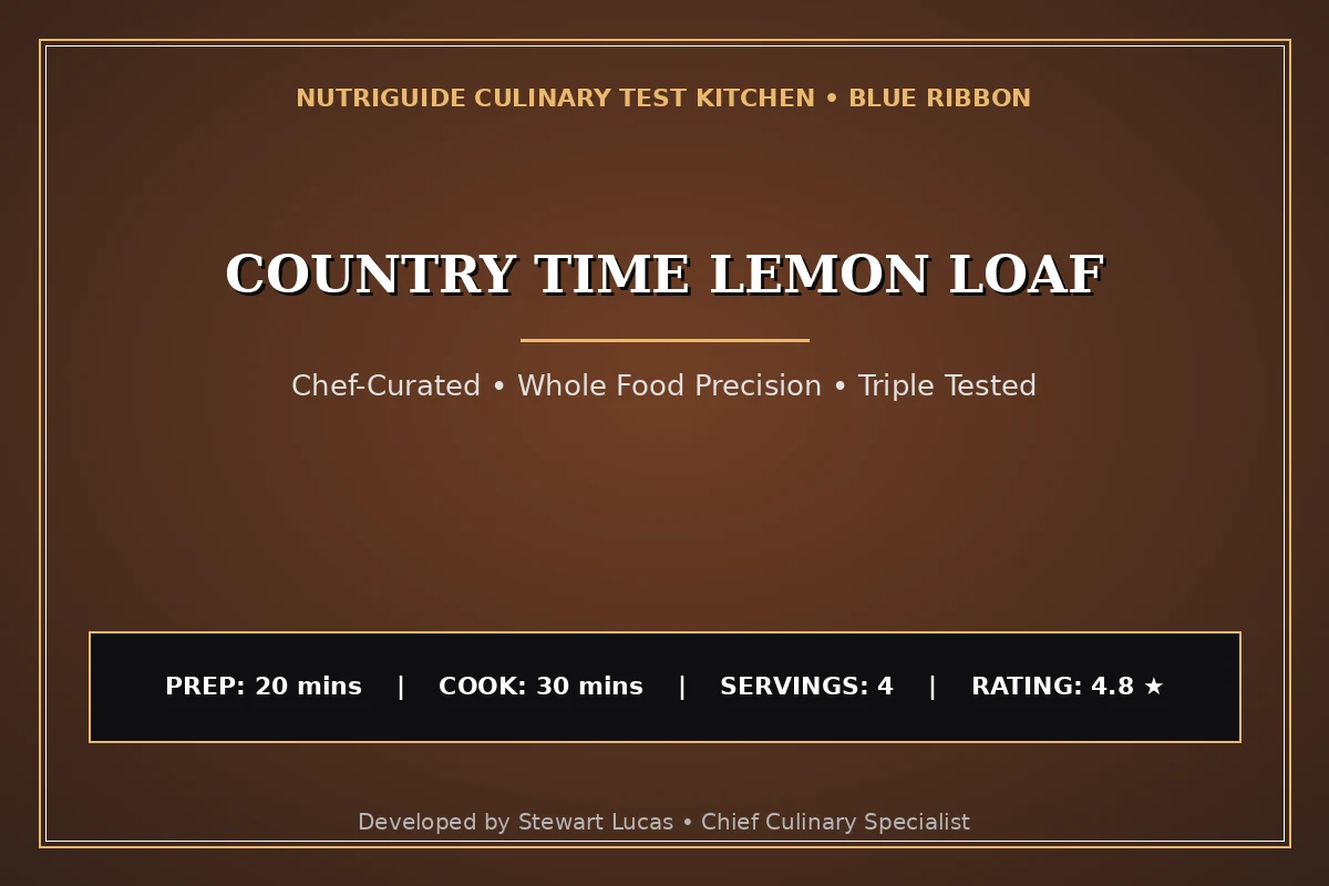 Country Time Lemon Loaf