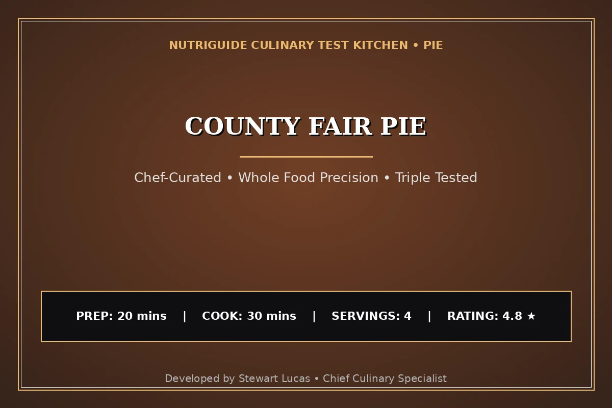 County Fair Pie