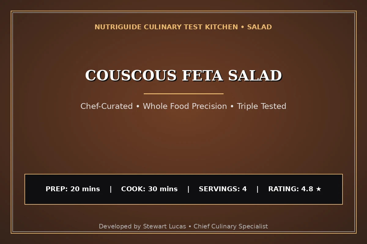 Couscous Feta Salad
