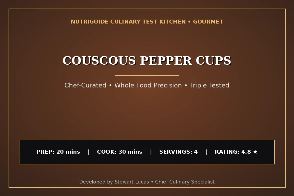 Couscous Pepper Cups